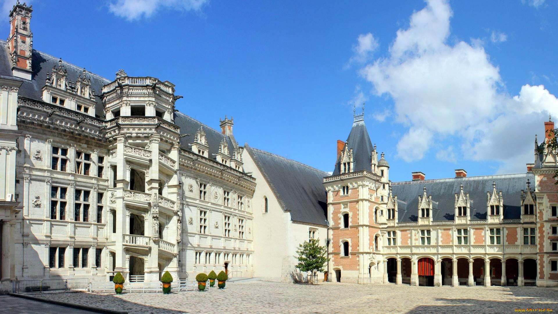 chateau de blois, ,  , chateau, de, blois